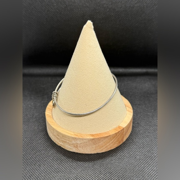 Alex and Ani Silver Charm Bracelet ‘Because I Love You’ - Picture 4 of 8